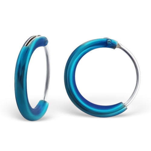 Stainless Steel Fashion Hoop Earrings