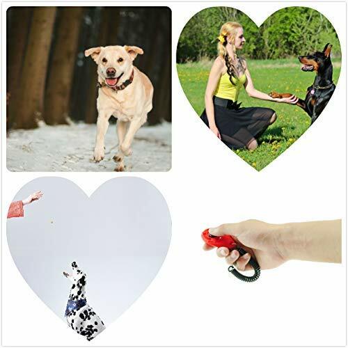 Dog Training Clicker with Wrist Strap Button Presses Easily Pet Supplies 4 Pack