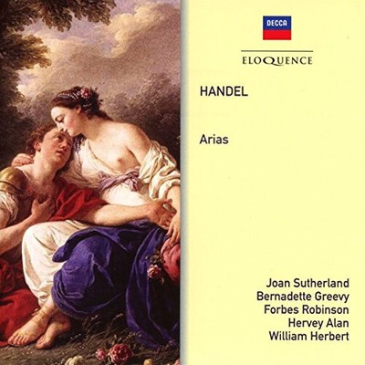Handel Arias by SUTHERLAND / GREEVY / ROBINSON / HERBERT