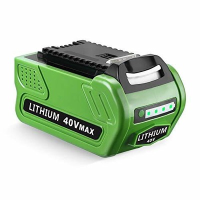 6000mAh 40V Replacement Lithium Battery for GreenWorks ...