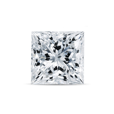 Loose Lab Grown CVD Diamond 3.00mm Princess D Color IF Clarity Certified Diamond