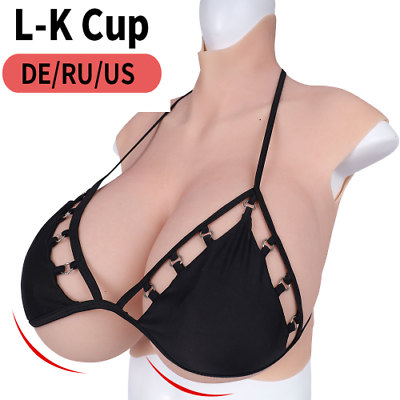 Silicon Prostheses K Cup Fake Boobs Drag Queen Fake Breasts Huge Breast  Forms