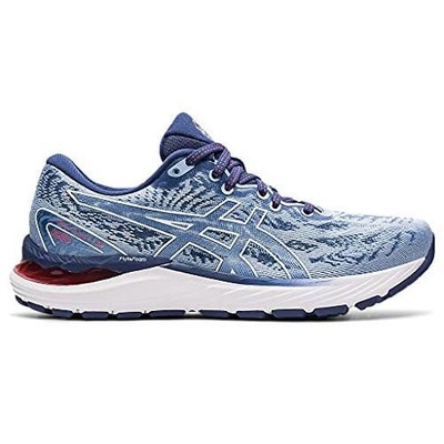 ASICS Women's Gel-Cumulus 23 MK Running Shoes Mist/White - 1012A888-417, Mist/Wh