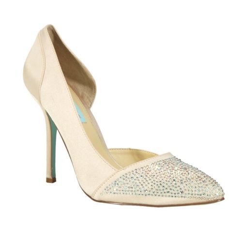 Betsey Johnson Women's Bridal or Wedding Heels