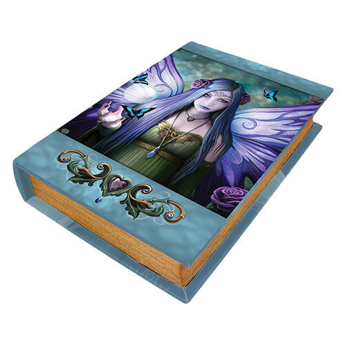 MYSTIC AURA FAERIE Book Box Anne Stokes purple butterfly faery wicca wiccan