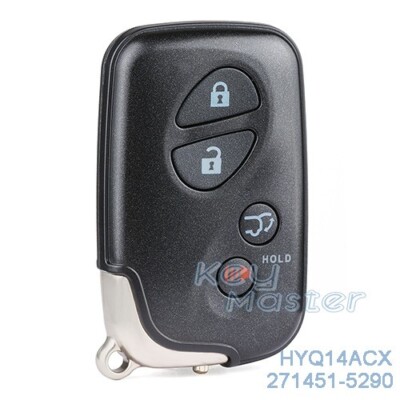 for Lexus CT200h LX570 RX350 RX450h Smart Remote Key Fob 271451-5290 HYQ14ACX