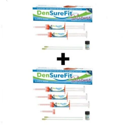 Densurefit Upper & Lower Denture Reline Kit - Brand New - Free Shipping