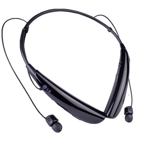 LG Black Headphones