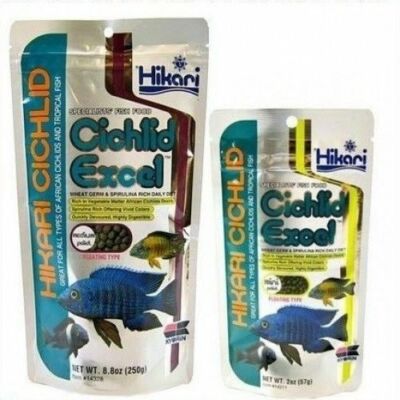 Hikari Cichlid Excel - 2oz to 8.8oz -As Low as $6.33 * LOOK INSIDE!!