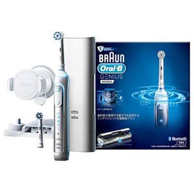 Braun Oral-B Electric Toothbrush Genius 9000 White