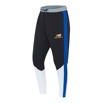 

Мужские штаны для разминки New Balance Kl2, синие, размер, Синий