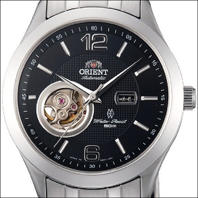 orient golden eagle 21-jewel automatic dress watch w/sapphire