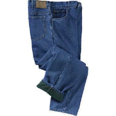  Cabela's 44x34 POLAR FLEECE lined relaxed roughneck denim jeans NWT FREE SHIP