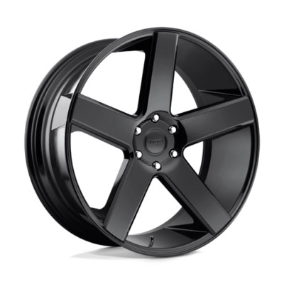 DUB S216 Baller Gloss Black 1-Piece Wheels: 22x9.5, 6x139.7/6x5.5, 19 mm