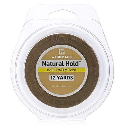 Walke Tape Natural Hold Tape 1'' X 12 Yard Double Side Adhesive