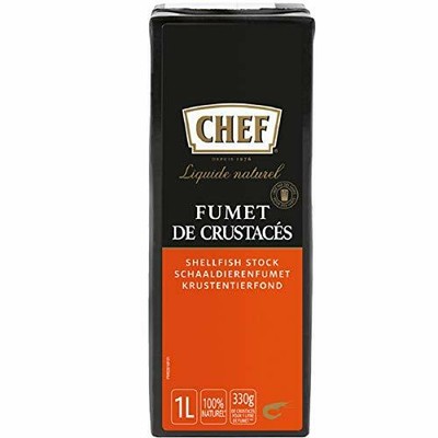 Brühe Chef Signatur Fond Krustentier Flüssig 100% natur 2x 1 Liter MHD 01/2021