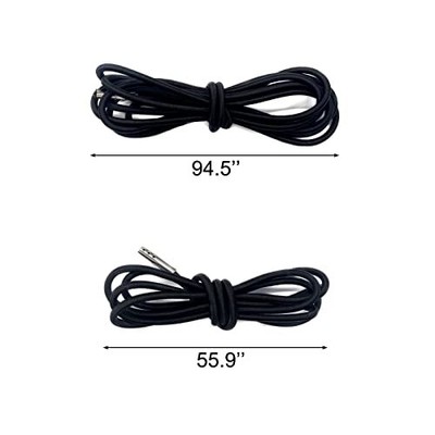 4 Pack Universal Bungee Elastic Chair Replacement Cord for Patio Lawn Chairs