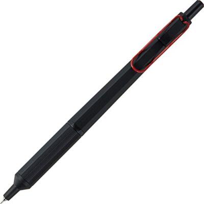 Uni Jetstream EDGE 0.38mm Oil-based Ballpoint Pen Black Red Body (SXN100338B