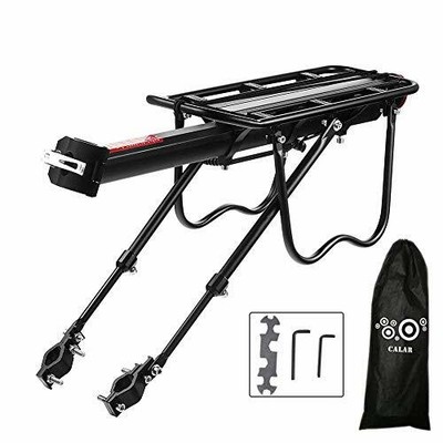 FOCHI Portaequipajes Bicicleta Trasero, Ajustable Bicicleta Portabultos MTB