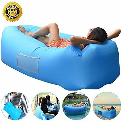 AngLink Luftsofa Wasserdichtes Aufblasbares Sofa Air Lounger mit 2 Lufteinlas...