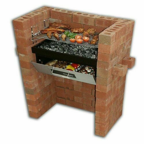 Grill Outdoor Fireplace Chimney Garden Terrace Oven Leuchtturm
