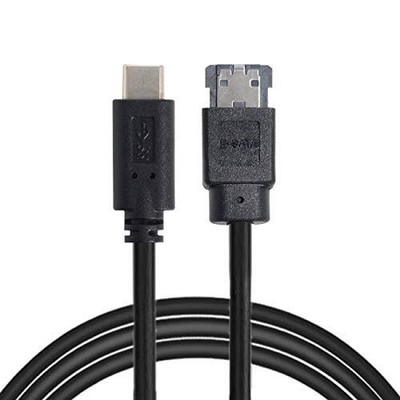 USB-C to Power Over eSATA DC5V Adapter USB 3.0 to HDD/SSD eSATAp Converter