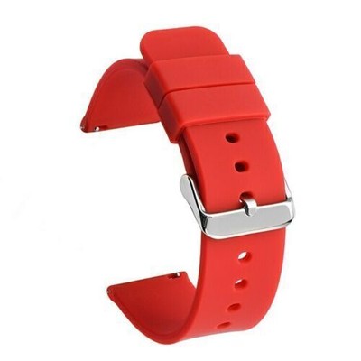 Soft Silicone Watch Strap 10-24mm Smart Bracelet Quick Release Buy 2 Get 1 Free