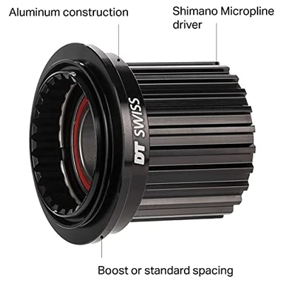 DT Swiss SPRE DT Rconkit Shim MicroSpline 142/12 Colour - Black and Size - Shima