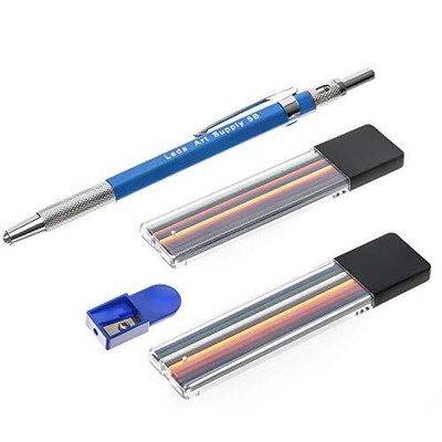 Leda Mechanical Colored Pencil set with two cases of colored