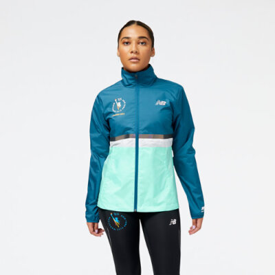 Женская куртка New Balance NYC Marathon Finisher Green Size 2XL