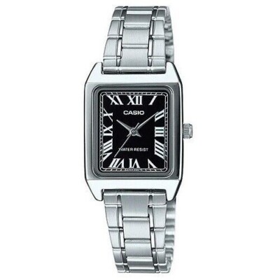CASIO LTP-V007D-1B Stainless Steel Quartz Woman Metal Wrist Watch