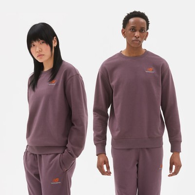 

New Balance Gender Neutral Uni-ssentials Толстовка French Terry с круглым вырезом Пол