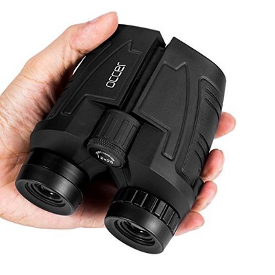 12x25 Compact  Binoculars with Low Light Night Vision,Foldin
