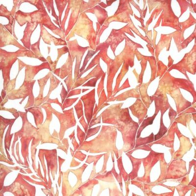 Sunshine Soul By Create Joy Project For Moda - Golden Peach Vine Leaf  #8465-13