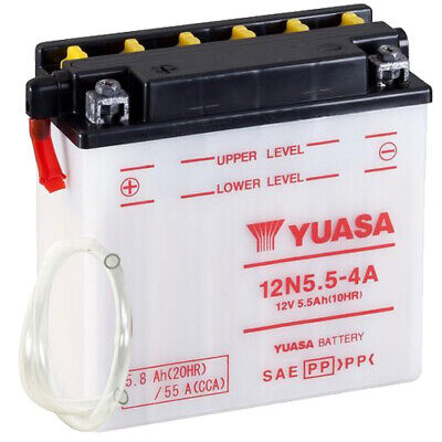 Batterie Yamaha WR 125 X DE072 Bj. 2013 YUASA 12N5.5-4A offen ohne Säure