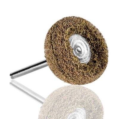 1 Brown 120 Grit Abrasive Buffing Polishing Wheels Burr For Proxxon Dremel 50 -