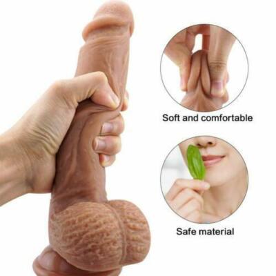 7 INCH Liquid Silicone Realistic Dildo Skin Feeling Huge Penis Suction Big-Dick 7 INCH Liquid Silicone Realistic Dildo Skin Feeling Huge Penis Suction Big-Dick