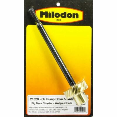 Milodon 21520 For Chrysler 383-440 Chrome Moly Oil Pump Drives Brnz. Gear 8.562''