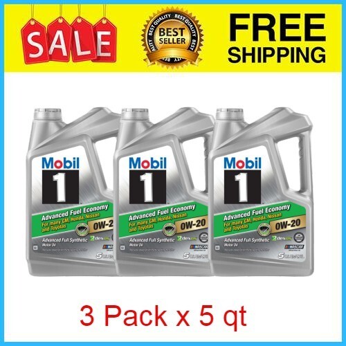 0w-20, 5 Qt 3 Pack