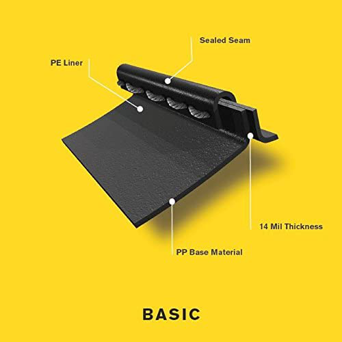Char-Broil 2 Burner Medium Basic Grill and Smoker Cover, 52"W x 40"H x 23"D