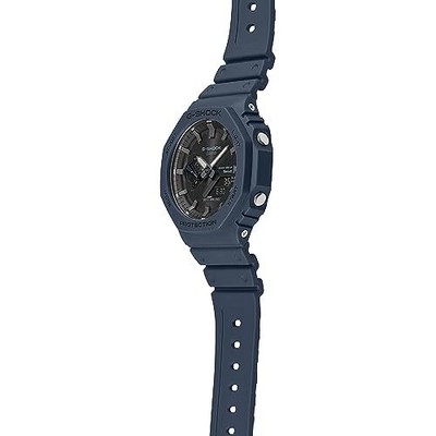 Pre-owned Casio G-shock Men Black Dial Analog-digital Ga-b2100-2adr (g1243)