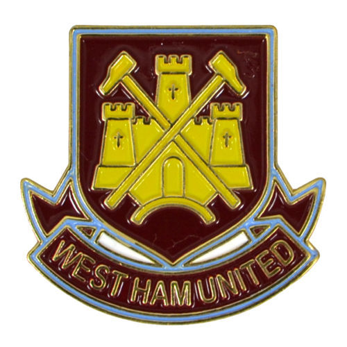 Official West Ham United FC Silicone Keychain Keyring - Novelty Club Key Ring Gift (WHFC)