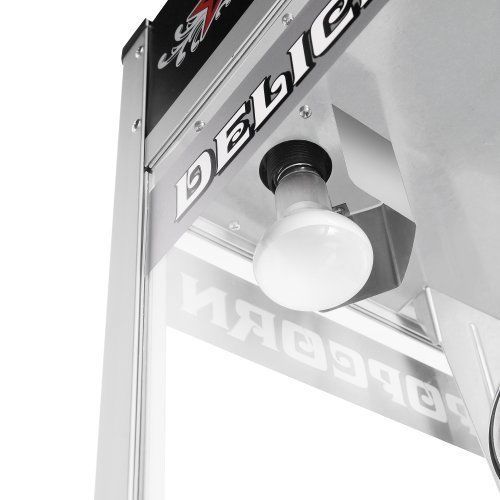 Commercial Popcorn Machine Popper Cart Wheels Old Fashioned Large Professional