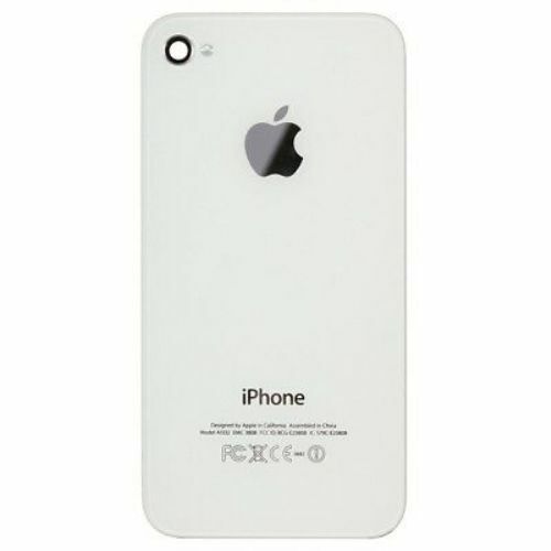 COVER ORIGINALE APPLE iPHONE 4 4G BIANCO BACKCOVER COPRIBATTERIA
