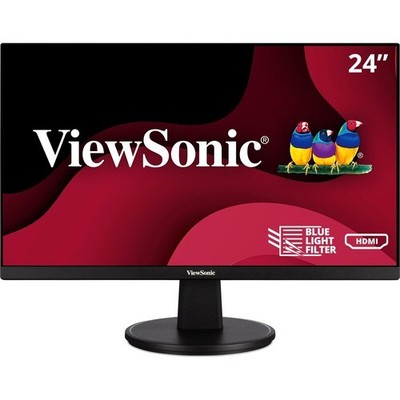ViewSonic VA2447-MH 24 Inch Full HD 1080p Monitor with 100Hz, Ultra-Thin Bezel,