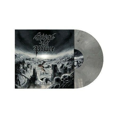 SIEGE OF POWER - Warning Blast COOL GREY MARBLED VINYL LP [Ltd. 300, numbered]