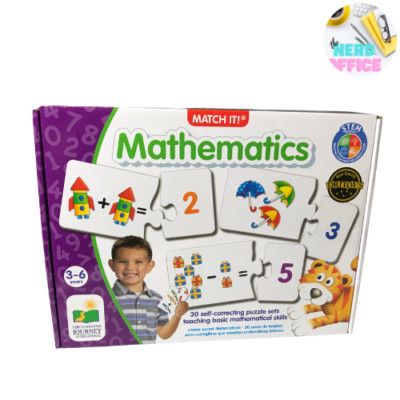 KID GAME | Learning Journey Match It Mathematics Self Correcting Puzzle | SCHOOL