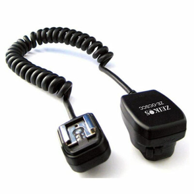 Zeikos ZE-OCSCC Off Camera Shoe Cord for Canon Rebel T7i 80D 70D T6I T6S SL2 T5I