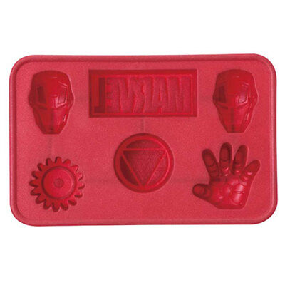 Marvel 4 Heroes Shaped Baking And Ice Cube Tray Silicone Molds Cute Design