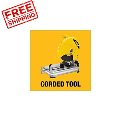 DEWALT Chop Saw, Quick-Change, 14-Inch, Height 15.75 in Width 13 in, Factory